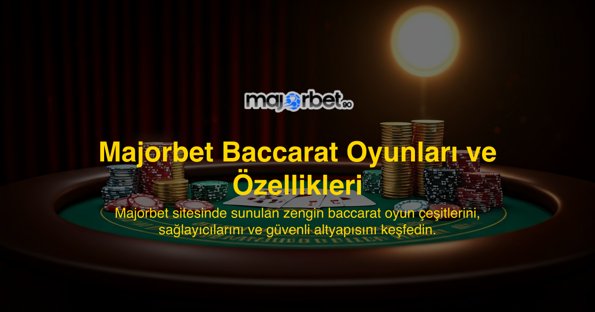 Majorbet Baccarat Oyunları ve Özellikleri